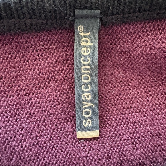 Soyaconcept Multicolor Long Sleeve Sweater Dress | Size XL - Picture 6 of 7